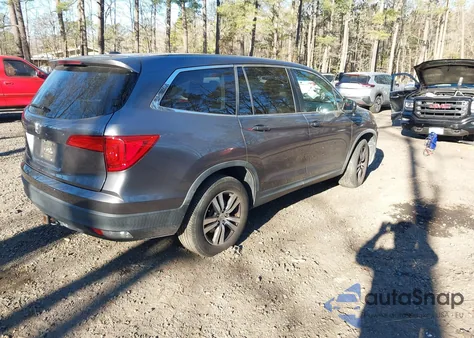 2016 Honda Pilot Ex-L from USA, damaged, VIN 5FNYF5H87GB005328